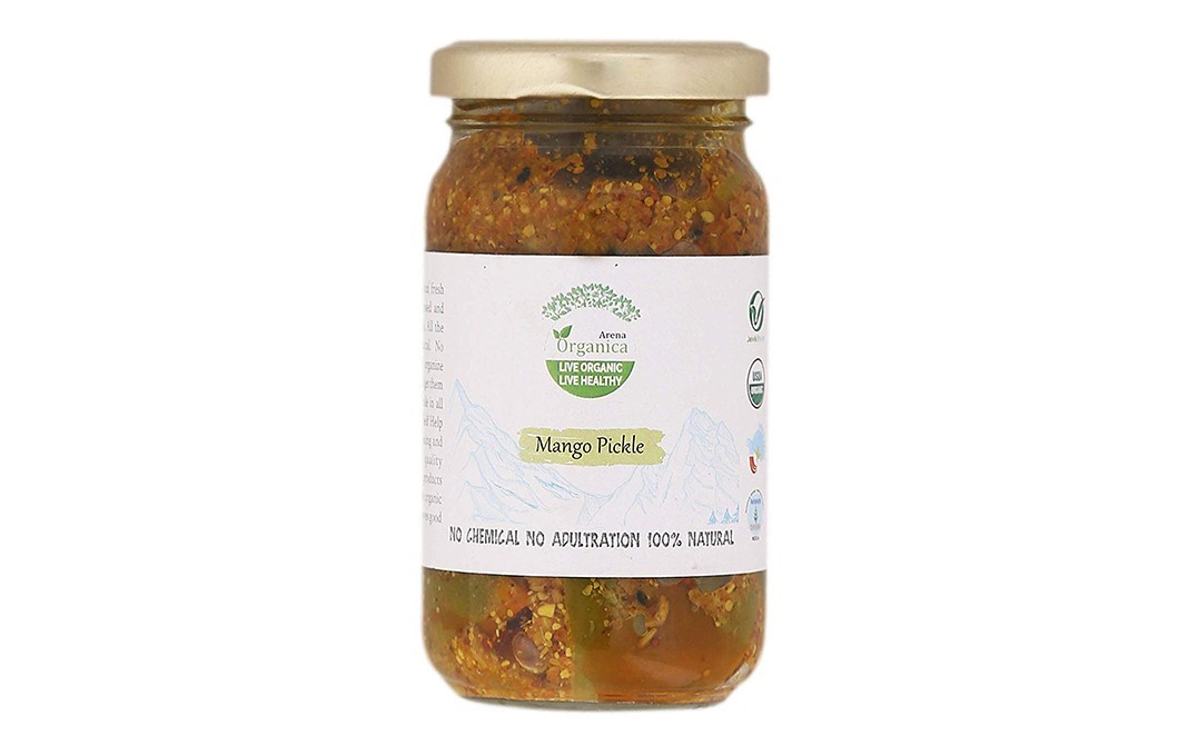 Arena Organica Mango Pickle    Plastic Jar  200 grams